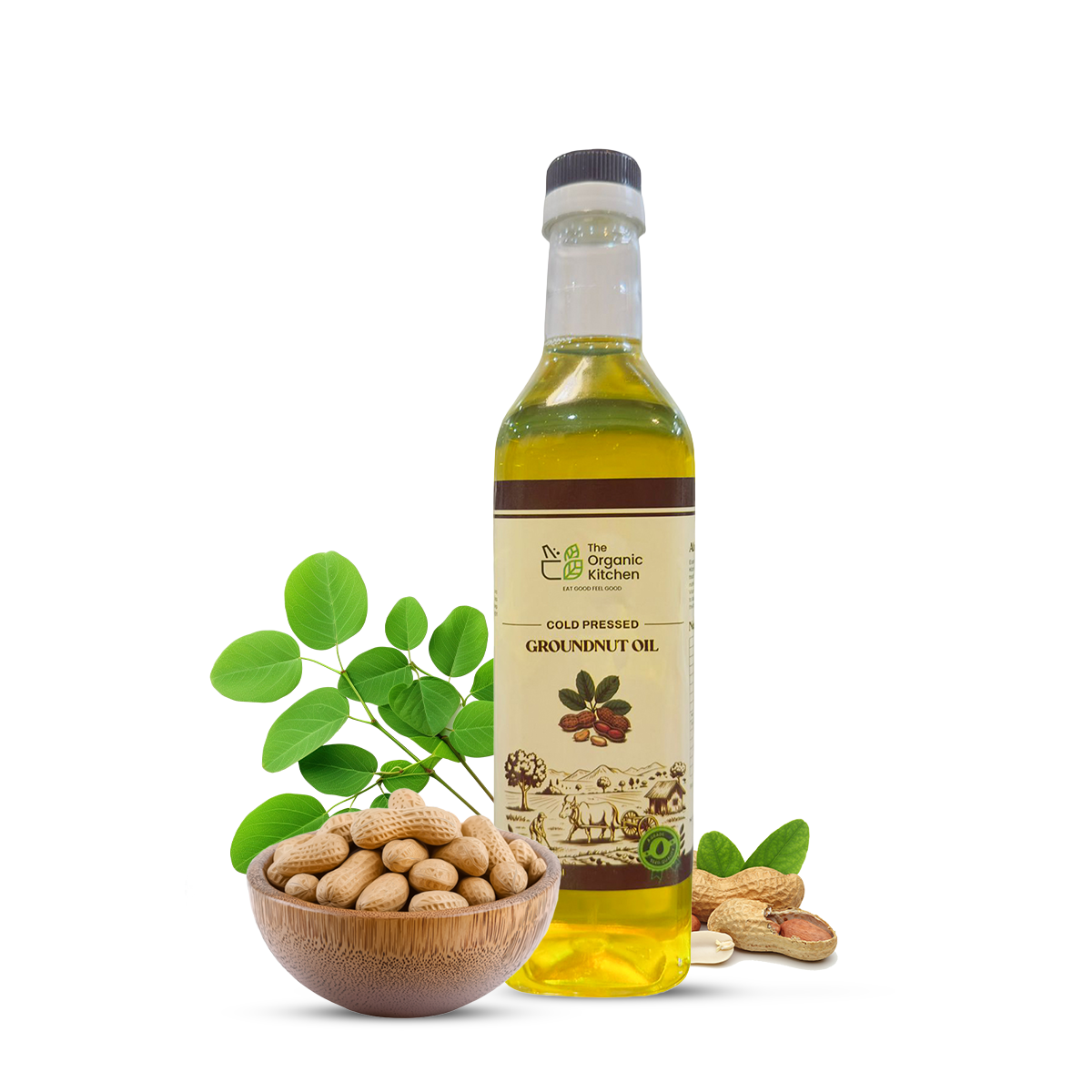 🎁 Cold Pressed Groundnut Oil (100% off)