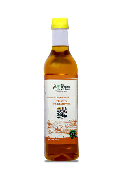 Cold Pressed Yellow Mustard Oil