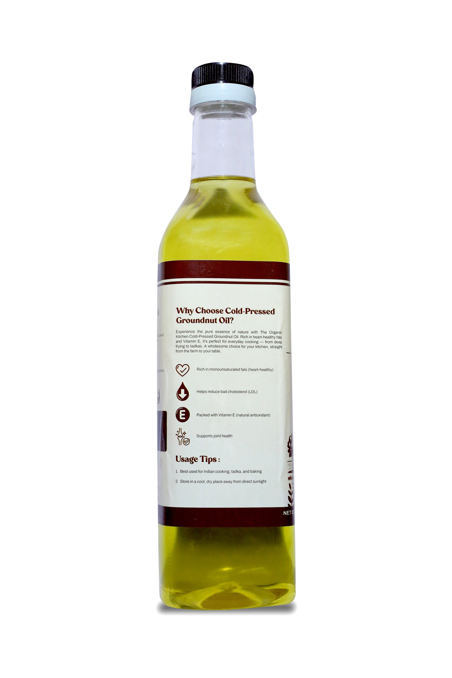 Cold Pressed Groundnut Oil