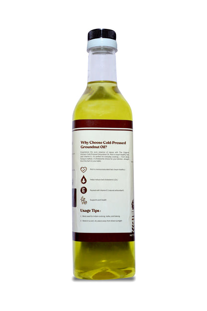 Cold Pressed Groundnut Oil