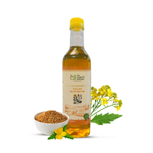 🎁 Cold Pressed Yellow Mustard Oil (100% off)